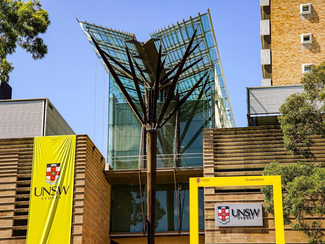 UNSW campus buildings in Kensington