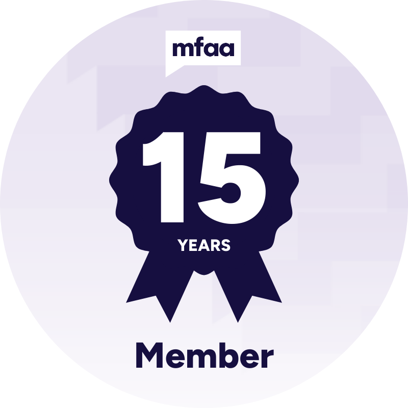 MFAA 15 Years Member